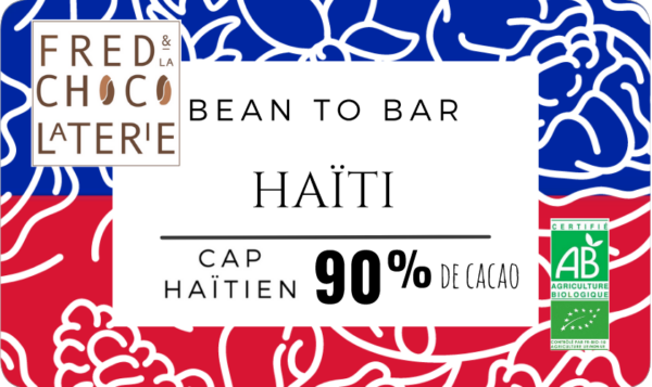 Haïti 90% BIO (bean to bar)